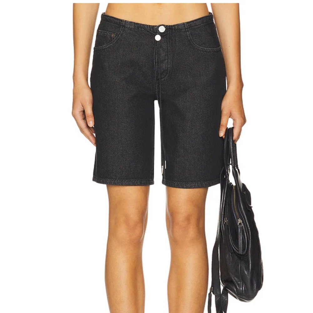 Still here Cool Shorts in Washed Black